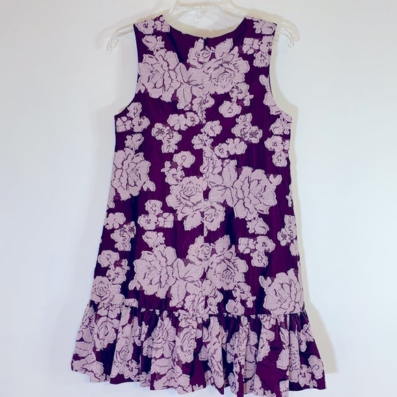 Cynthia Rowley Shimmer Floral Jacquard Knit A Line Wool Blend Dress.6. NWT. $398 - Picture 10 of 12